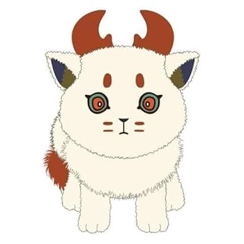 Amazon.co.jp: EVE 花嵐 ぬいぐるみ ツノちゃん（猫ver
