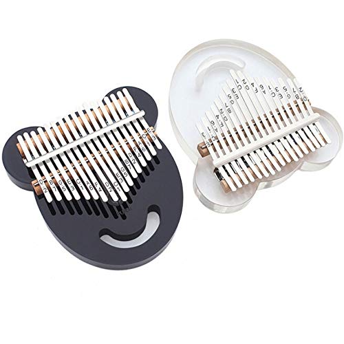 Pouce Piano Cristal Motif Ours Transparent Portable Avec Carry Case 17 Clés Kalimba Pouce Piano for Chilren adultes… - Les Beatles, Paul McCartney, John Lennon, RIngo Starr, George Harrison Pouce Piano Cristal Motif Ours Transparent Portable Avec Carry Case 17 Clés Kalimba Pouce Piano for Chilren adultes… – Image 4