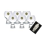 licor 43 mischen  Licor 43 Cuarenta y Tres 6X Ballonglas Logo gelb - 6er Set Glas Gläser Likör Liquor 43er
