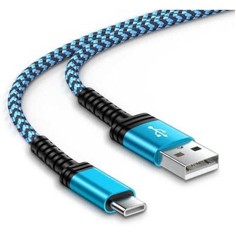 Samsung S24 Charger Cable Fast Charging Cord,10FT Long USB C to USB A Car Cable Android Phone Fast Charging Cord for Galaxy S24+/S24 Ultra/S23/S22/S21/A54,Google Pixel 9/8Pro/8a/7/6,iPhone 15 Pro Max Cover