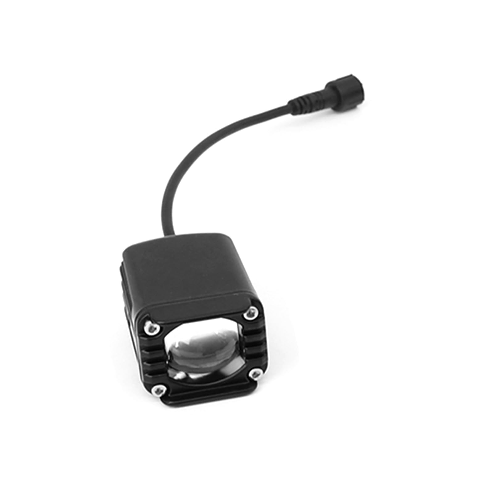 Keenso Fari LED Motociclo, 2Pezzi 40W 4000LM Luci di Guida Ausiliarie con Cablaggio Interruttore, 6000K Bianco 3000K Ambra per Auto ATV SUV Camion (luce viola)