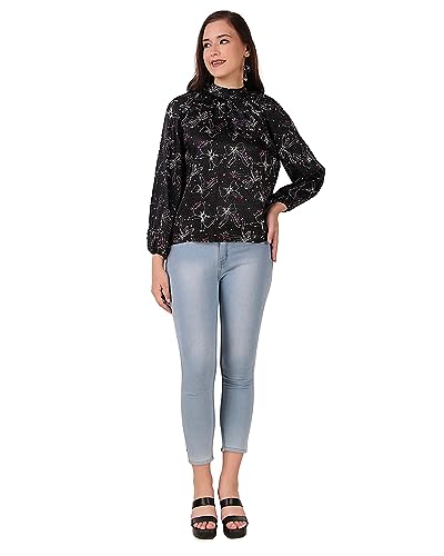 Image of BoheeWohee Women's Full Sleeves Casual Satin Top
