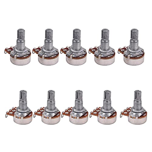 Potentiomètre guitare en film de carbone linéaire A50K B50K haute précision pour lutherie