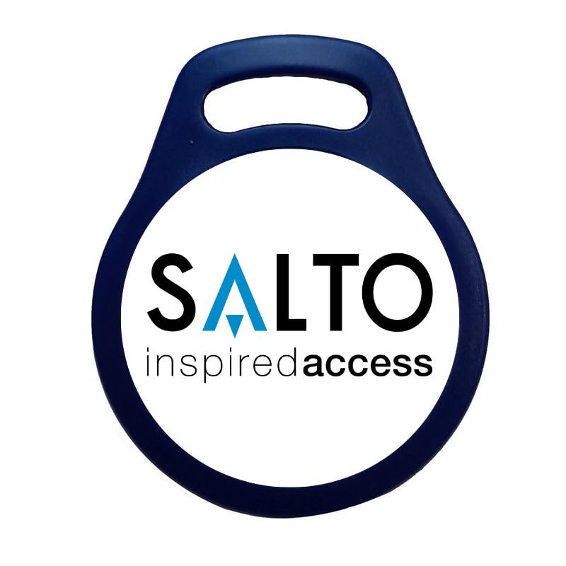 10 x RFID Chip KeyFobs Token Salto Mifare 1KB Schlüsselanhänger Transponder Key Tag Wiederverwendbar Zutrittskontrolle Türöffner