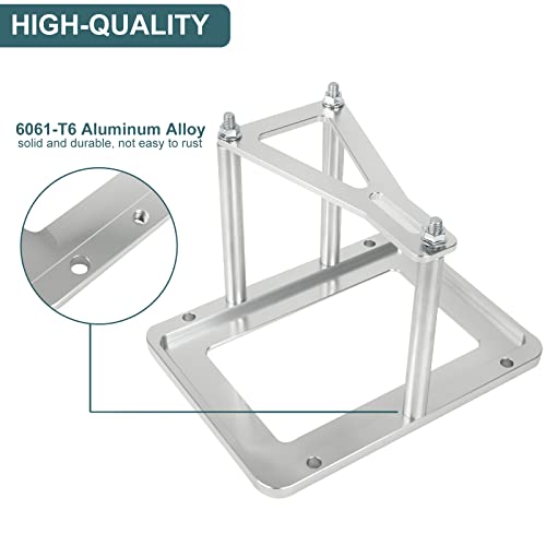 Universal Aluminum Billet Battery Tray Hold Down Trunk Relocation Box Optima Race Racing Mount For Red Top(34 34R 34/78) Yellow Top(D34 D34551181/78) Blue Top(34M D34M) #TOP1