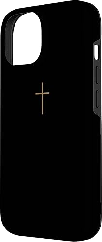 Miniatura 5 de iPhone 12 mini cristiano cruz negro caso