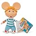 Grandi Giochi- Topo GIGIO Plush 18cm 3 Modelli Assortiti, 8056379106739