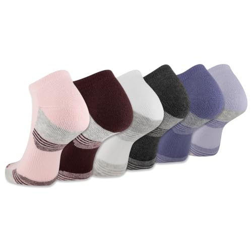 Image of New Balance Unisex Adult Performance Cushioned No Show Socks, 6-12 Pairs