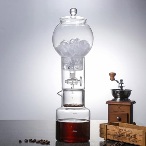 Cafetière à infusion froide en verre borosilicate de haute qualité et design épuré