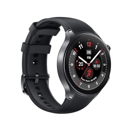 OnePlus Watch 2 Schwarz Edelstahl
