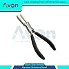 Tube and Rod Holding Pliers with Non-Marring Nylon Jaws & Black Grip Handle for Jewelry Making & Crafts | German Stainless Steel Crafting Supplies #4