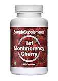 Montmorency Sauerkirsche 450mg - 120 Kapseln - geeignet für Veganer - Versorgung für 4 Monate - SimplySupplements