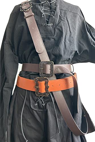 Pirate Belt Costume Adult Men Women Pirates Accessories Outfit Suit Halloween3