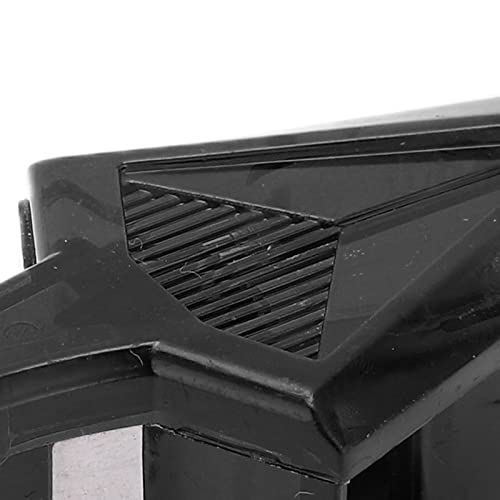 Silbato de árbitro resistente y portátil de plástico negro miniatura 5