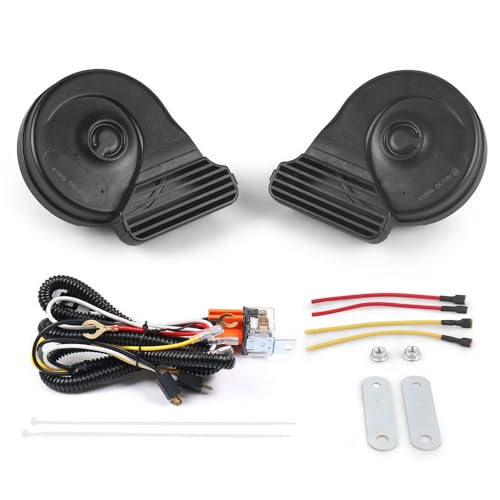 Parlante para manillar de motocicleta con relé 12V miniatura 2