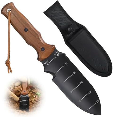 Hori Hori Garden Knife, Garden Tools Trowel with EDC Sheath, Gard...