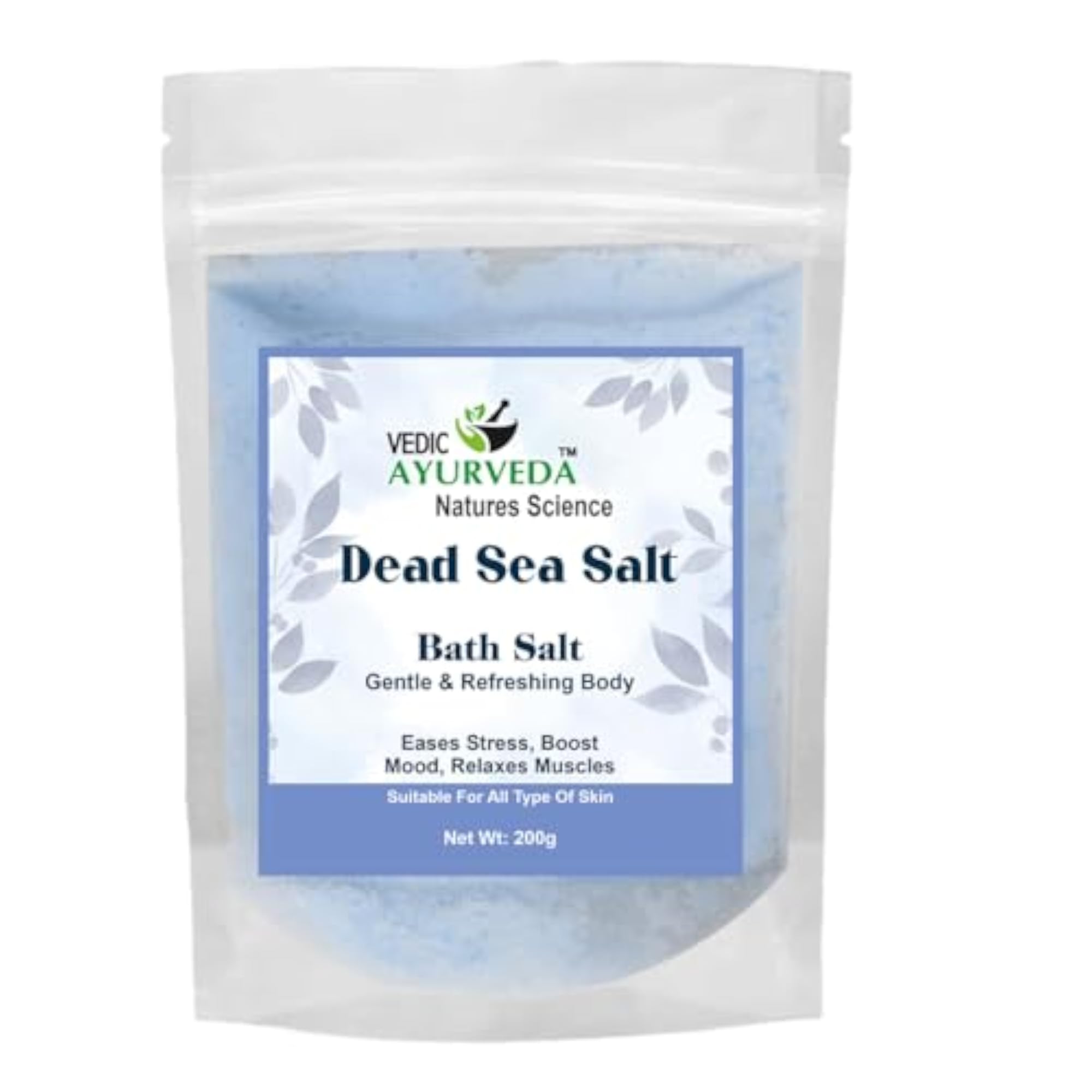 Dead Sea Salt & Lemongrass Bath Salt Combo Pack for Relaxation