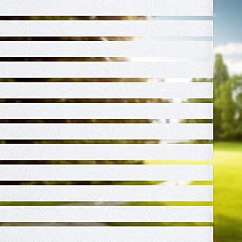 TYSIFUMU Window Films Privacy Glass Stripe Film Cover
