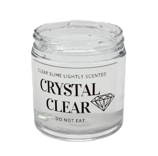 Generic Slime Clear Slime Lightly Scented Stretchy Made in USA Large 16 Fl Oz