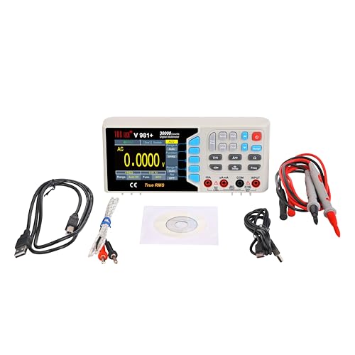 Image of VAR TECH V 981 Plus Bench top Digital Multimeter with PC Interface TRMS (30000 Counts)