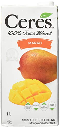 Ceres 100% All Natural Pure Fruit Juice Blend, Mango - Gluten Free, Rich In Vitamin C, No Added Sugar Or Preservatives, Cholesterol Free - 33.8 Fl Oz (Pack Of 1) #TOP1
