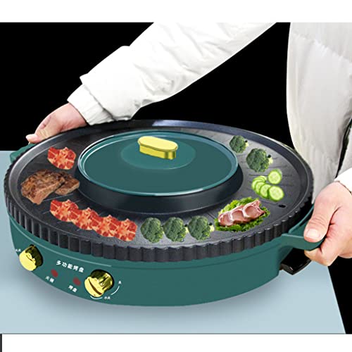 Olla eléctrica multiuso para barbacoa y cocina integrada miniatura 3