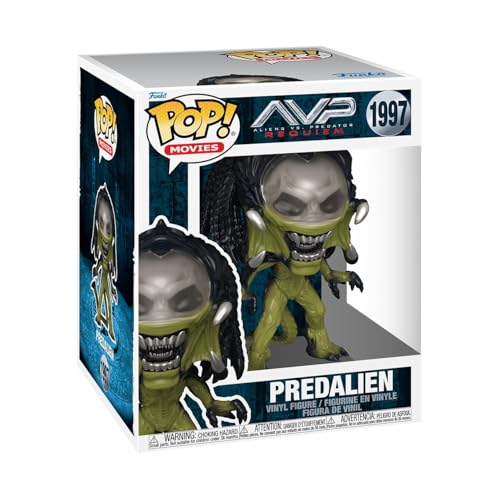Funko Pop! Movies: Predator – Predalien - Predator Classic - Figura in Vinile da Collezione - Idea Regalo - Merchandising Ufficiale - Giocattoli per Bambini e Adulti - Sci-Fi Fans