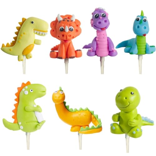 Cake toppers dinosaure pour décoration de gâteau de baby shower