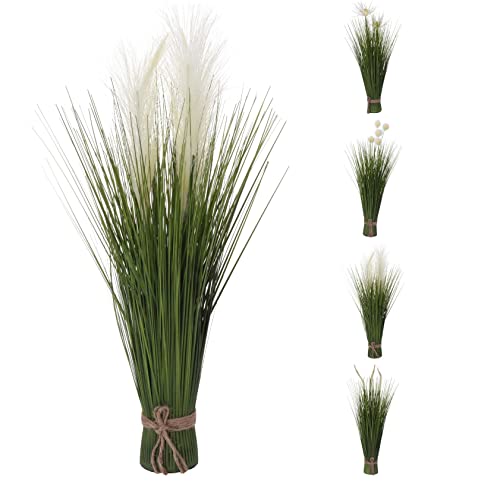 Carousel Home 60cm Beautiful Artificial Grass Bouquet | Indoor Floral Decorative Artificial Flora | Ornamental Faux Floral Grass Spray - Design Varies One Supplied