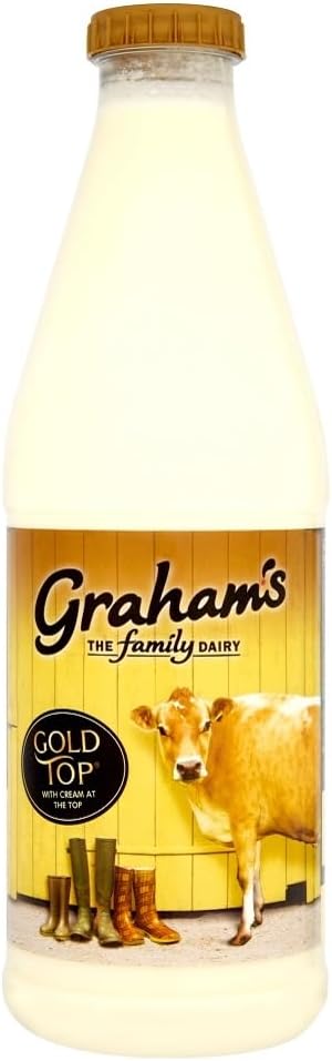 Graham's Gold Smooth Full Cream Jersey Milk 1L