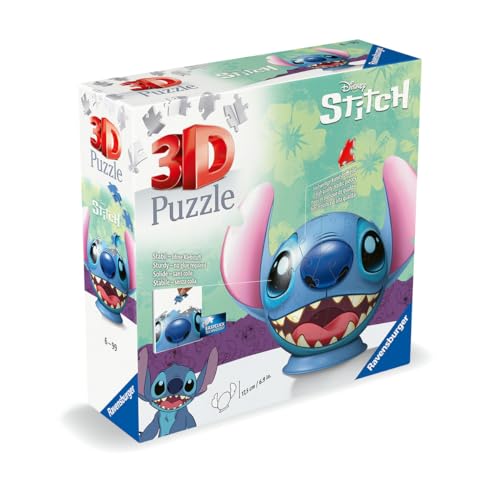 Puzzle 3D Ball 72 pièces Spéciale : Stitch Ravensburger France - vue 8
