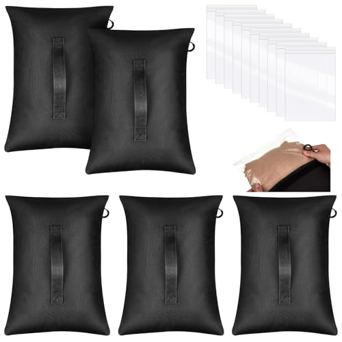 Arrowbash Sports Net Sandbags with PE Leak Proof Transparent Bags