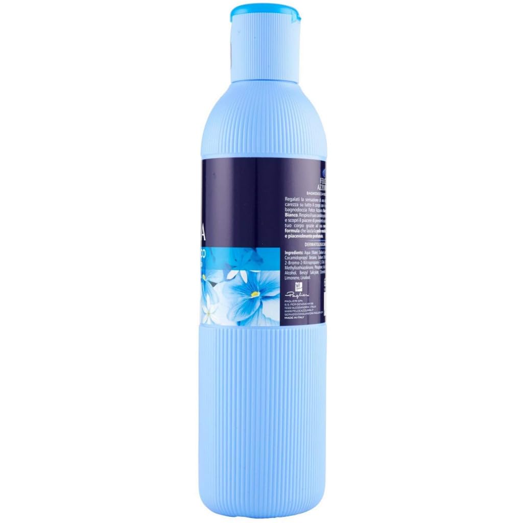 12 panni per il corpo Felce Azzurra Bagnodoccia, muschio bianco, profumo inconfondibile, idrata la pelle 650 ml + portachiavi Beni Culinari