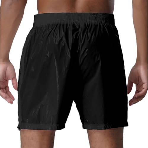 iiniim Mens Waterproof Boxer Shorts with Side Zipper Beachwear Swim Trunks Swimwear Swimsuit2