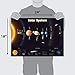 Solar System Poster - Laminated - Durable Wall Chart of Space and Planets for Kids (18 x 24),Study Room