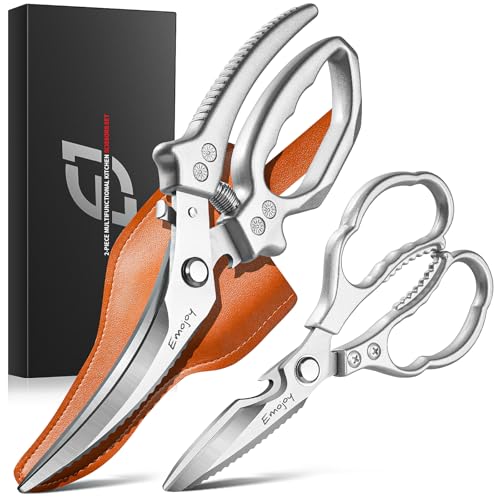 Emojoy 2-Piece Kitchen Scissors Set