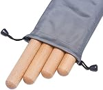 16 Pack Music Lummi Sticks for Kids, 8 Inch Rhythm Sticks with Carry Bag