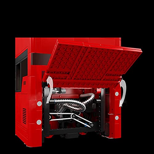 EWWEEQQ Technologie Doppeldecker Bus Baukasten 1:16 24 GHz/App RC Bus Modellbaukasten mit Motor und Fernbedienung 3542… – Bild 5