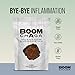 BOOM Chaga Mushroom Superdrink, Liquid Concentrate with Antioxidants for Anti-Inflammation and Immunity Boost, Beta-Glucans for Heart Health, Oxalate-Free, 31 Single-Serving Packets