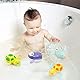 BelleStyle Baby Badespielzeug, 4 Stück Wasserspielzeug Kinder, Badewannenspielzeug Schildkröten, Badespielzeug, Badewanne Pool Spielzeug, Badewannenspielzeug zum Kinderbaden Geeignet