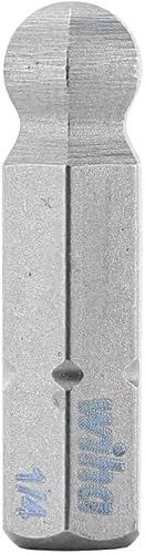 Ball End Hex Inch Insert Bit 1/4" x 25mm