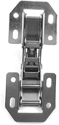 Hinge, 1Pair Top Door Hinges 90 Degree Full Overlay Soft Close Hinges for Inset Kitchen Cabinet Wardrobe Doors - Image 4