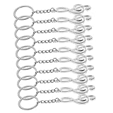 Beavorty Juego De Llaveros Retro De Aleación Dijes De Nota Musical, Llavero Práctico Para Amantes Música, Decoración Temática Para Fiestas Musicales, Pack De 10 Piezas