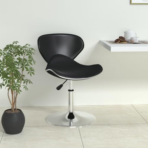 Tabouret de bar en cuir synthétique et acier chromé robuste - 2
