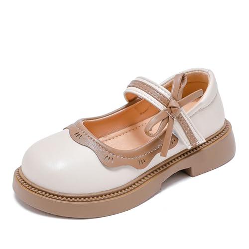 Girl's Mary Jane School Uniform Shoes Princess Wedding Party Flower Girls Flats Shoes