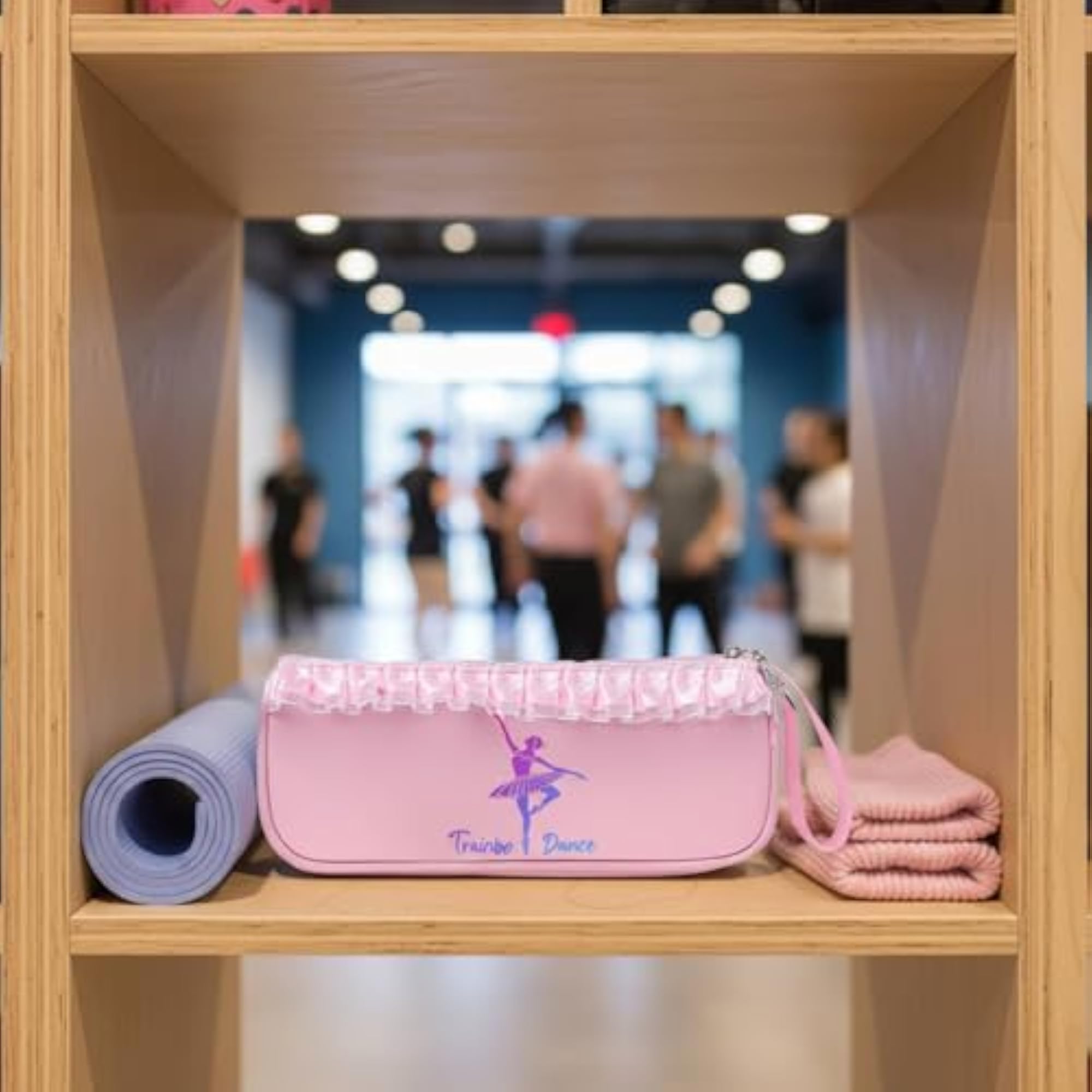 Breathable Mesh Dance Shoe Bag with Zipper