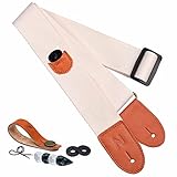 ♪ [Adjustable & Practical] - The guitar strap has a strong sliding lock, fully adjustable from 94-160 CM, suitable for adults and children.This guitar strap is designed with jacquard fabric and 100% cotton bottom, which is super wear-resistant and anti-folding.it is a special gift sets for guitarists and musicians, Great guitar strap for Birthday, Christmas, Stocking Stuffer, New Year, Black Friday, Valentine's day, and other Holidays!