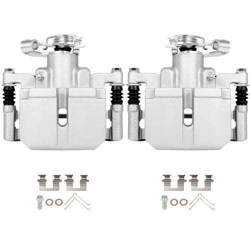 Image of SCITOO Rear Left & Right Brake Calipers With Bracket 18B5425 18B5424 Compatible For Dodge For Dart 2013-2016