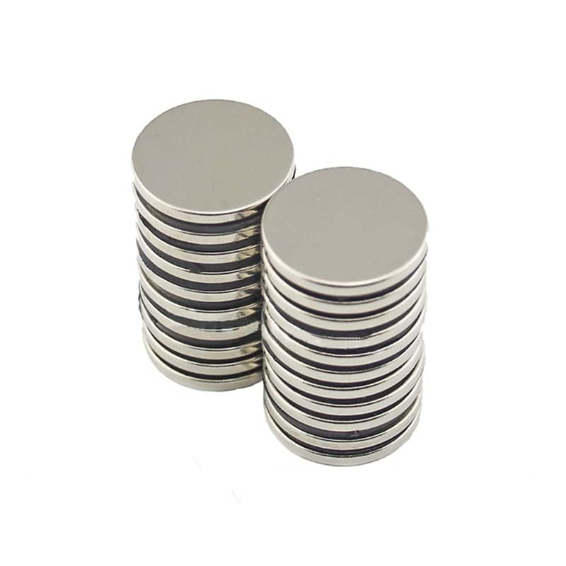 5/10/20/50pcs 25x2 Round Magnetic 25mmx2mm Bulk Sheet Neodymium 25x2mm Permanent NdFeB 25 * 2 Magnet(50pcs)