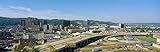 Posterazzi Charleston Skyline State Capitol West Virginia Poster Print, (27 x 9)